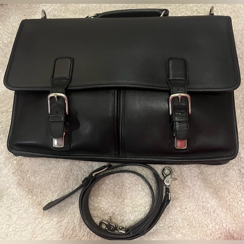 Vintage Coach Leather Briefcase 5328